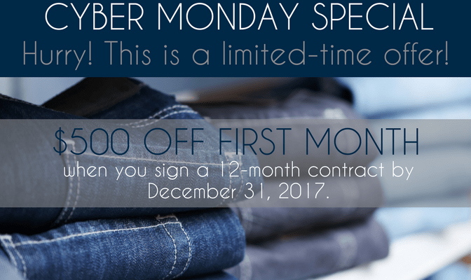 cyber monday specials