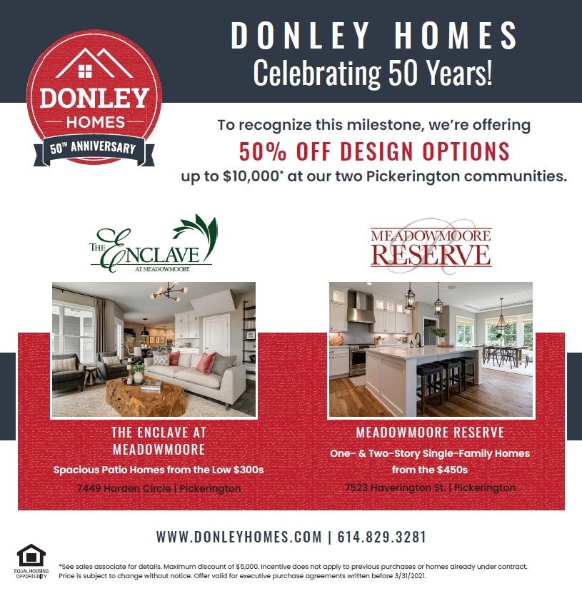 Donley Homes Anniversary Ad