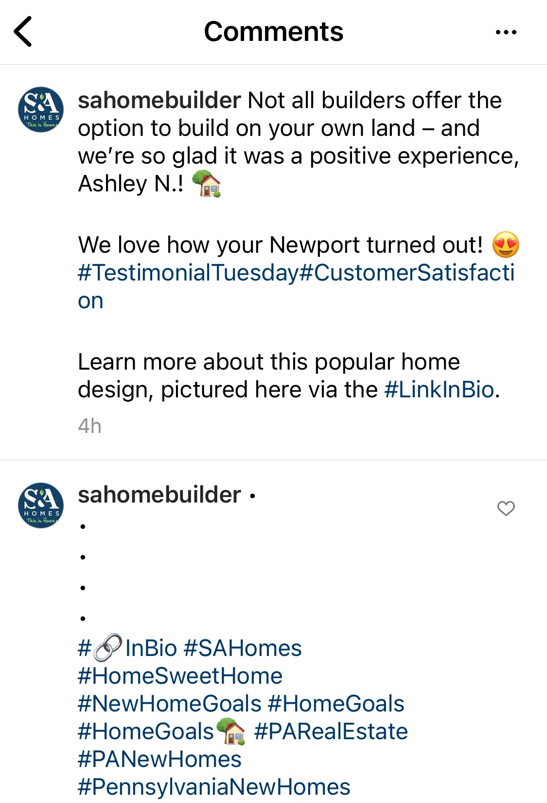 Instagram: Selling New Homes Off the Grid