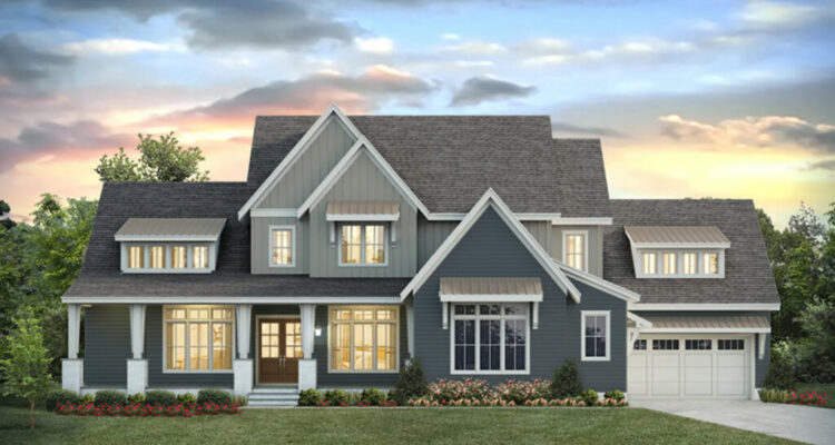 Anewgo color rendering of a home