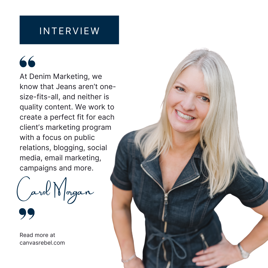 Carol Morgan Interview - Denim Marketing