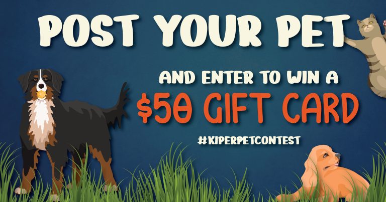 Kiper Homes kicked off the 2023 spring season with a Post Your Pet photo contest.